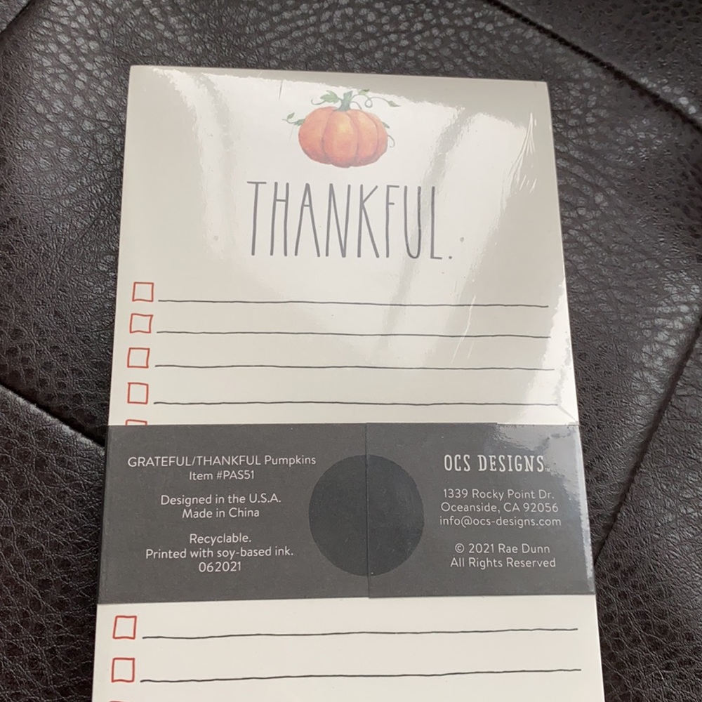 New Rae Dunn notepad set - Picture 2 of 2